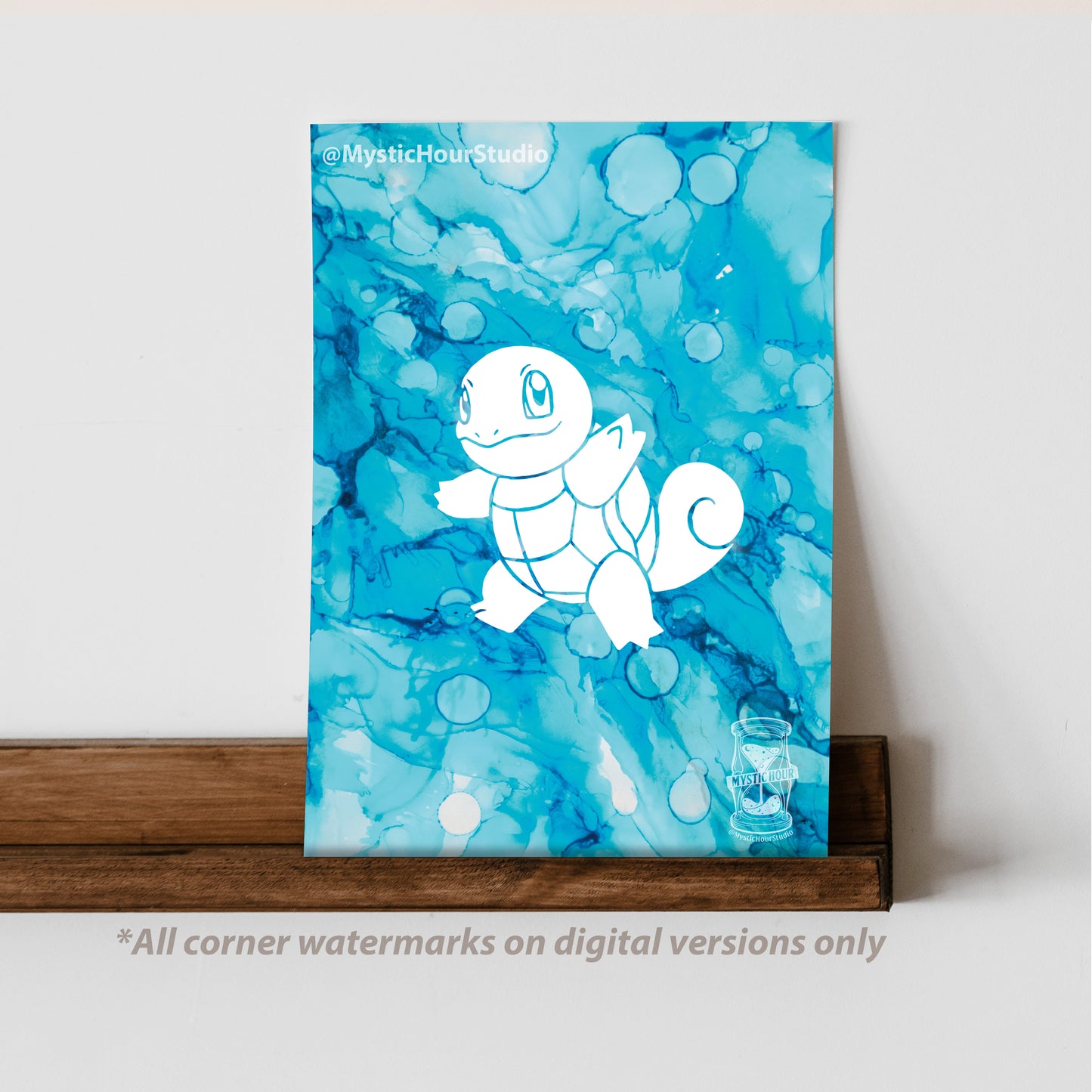 Water Turtle Print